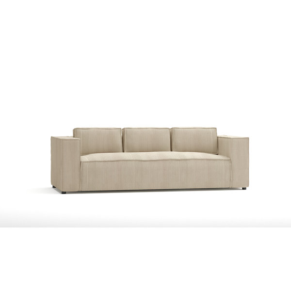 Latitude Run Ackerley 3 Seater Upholstered Made to Order Sofa Wayfair.ie